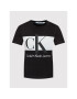 Calvin Klein Jeans Tricou J20J218258 Negru Regular Fit - Pled.ro