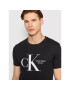 Calvin Klein Jeans Tricou J30J320189 Negru Regular Fit - Pled.ro