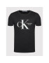 Calvin Klein Jeans Tricou J30J320189 Negru Regular Fit - Pled.ro