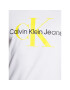 Calvin Klein Jeans Tricou J30J320806 Alb Regular Fit - Pled.ro