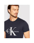 Calvin Klein Jeans Tricou J30J320935 Bleumarin Slim Fit - Pled.ro