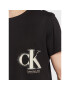 Calvin Klein Jeans Tricou J30J322875 Negru Regular Fit - Pled.ro