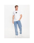 Calvin Klein Jeans Tricou J30J323523 Alb Regular Fit - Pled.ro