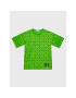 Calvin Klein Jeans Tricou Monogram Grid IB0IB01476 Verde Regular Fit - Pled.ro