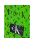 Calvin Klein Jeans Tricou Monogram Grid IB0IB01476 Verde Regular Fit - Pled.ro