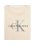 Calvin Klein Jeans Tricou Monogram IN0IN00001 Bej Regular Fit - Pled.ro