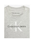 Calvin Klein Jeans Tricou Monogram IN0IN00001 Gri Regular Fit - Pled.ro