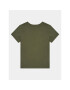 Calvin Klein Jeans Tricou Monogram IU0IU00460 Verde Regular Fit - Pled.ro