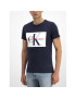 Calvin Klein Jeans Tricou Monogram J30J313564 Bleumarin Slim Fit - Pled.ro