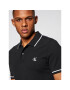 Calvin Klein Jeans Tricou polo J30J315603 Negru Slim Fit - Pled.ro