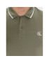 Calvin Klein Jeans Tricou polo Tipping Slim Polo J30J315603 Verde Regular Fit - Pled.ro