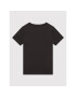 Calvin Klein Jeans Tricou Unisex Monogram Logo IU0IU00267 Negru Regular Fit - Pled.ro