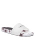 Calvin Klein Șlapi Pool Slide Rubber HW0HW00859 Alb - Pled.ro