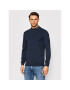 Calvin Klein Longsleeve Slim Stretch Mock Ls K10K107921 Bleumarin Regular Fit - Pled.ro