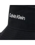 Calvin Klein Pălărie Double Line Embro Bucket K50K508736 Negru - Pled.ro