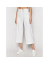 Calvin Klein Pantaloni culotte K20K202753 Alb Regular Fit - Pled.ro