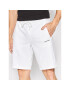 Calvin Klein Pantaloni scurți sport Interlock Micro Logo K10K109430 Alb Regular Fit - Pled.ro