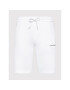 Calvin Klein Pantaloni scurți sport Interlock Micro Logo K10K109430 Alb Regular Fit - Pled.ro