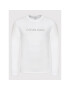 Calvin Klein Performance Longsleeve 00GMF1K200 Alb Regular Fit - Pled.ro