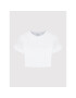 Calvin Klein Performance Tricou 00GWS2K187 Alb Cropped Fit - Pled.ro