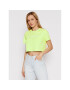 Calvin Klein Performance Tricou 00GWS2K187 Verde Cropped Fit - Pled.ro