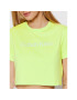 Calvin Klein Performance Tricou 00GWS2K187 Verde Cropped Fit - Pled.ro