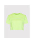 Calvin Klein Performance Tricou 00GWS2K187 Verde Cropped Fit - Pled.ro