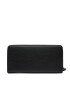 Calvin Klein Portofel Mare de Damă Gracie Wallet W/Strap Lg K60K611388 Negru - Pled.ro