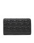 Calvin Klein Portofel Mare de Damă Re Lock Bifold Wallet Emb Mono K60K610240 Negru - Pled.ro