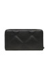 Calvin Klein Portofel Mare de Damă Re-Lock Quilt Za Wallet Lg K60K610774 Negru - Pled.ro