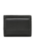 Calvin Klein Portofel Mic de Damă Re-Lock Trifold Xxs Perf K60K610662 Negru - Pled.ro