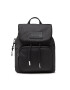 Calvin Klein Rucsac Ck Must Nylon Backpack W/Flap K60K609901 Negru - Pled.ro