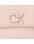 Calvin Klein Rucsac Re-Lock Backpack With Flap Quilt K60K609626 Roz - Pled.ro