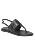 Calvin Klein Sandale Almond Tp Sandal-Hf Mono HW0HW01536 Negru - Pled.ro