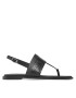 Calvin Klein Sandale Almond Tp Sandal-Hf Mono HW0HW01536 Negru - Pled.ro