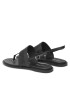 Calvin Klein Sandale Almond Tp Sandal-Hf Mono HW0HW01536 Negru - Pled.ro