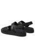 Calvin Klein Sandale Back Strap Sandal Mono Jq HM0HM00970 Negru - Pled.ro