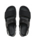 Calvin Klein Sandale Back Strap Sandal Mono Jq HM0HM00970 Negru - Pled.ro