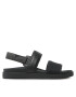 Calvin Klein Sandale Back Strap Sandal Mono Jq HM0HM00970 Negru - Pled.ro