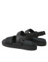 Calvin Klein Sandale Back Strap Sandal Mono Jq HM0HM00970 Negru - Pled.ro