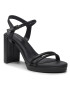 Calvin Klein Sandale Brly Blk Hl Platform HW0HW00705 Negru - Pled.ro