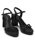 Calvin Klein Sandale Brly Blk Hl Platform HW0HW00705 Negru - Pled.ro