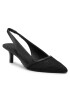 Calvin Klein Sandale Slingback Pump 50-Msh Mix HW0HW00760 Negru - Pled.ro