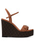 Calvin Klein Sandale Wedge Sndl 70W Hdw HW0HW00828 Maro - Pled.ro