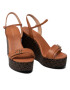 Calvin Klein Sandale Wedge Sndl 70W Hdw HW0HW00828 Maro - Pled.ro