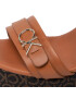 Calvin Klein Sandale Wedge Sndl 70W Hdw HW0HW00828 Maro - Pled.ro