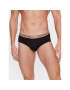 Calvin Klein Set 3 perechi de slipuri Hip Brief 3Pk 000NB2568A Negru - Pled.ro