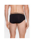 Calvin Klein Set 3 perechi de slipuri Hip Brief 3Pk 000NB2568A Negru - Pled.ro