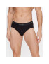 Calvin Klein Set 3 perechi de slipuri Hip Brief 3Pk 000NB3871A Negru - Pled.ro