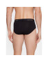 Calvin Klein Set 3 perechi de slipuri Hip Brief 3Pk 000NB3871A Negru - Pled.ro